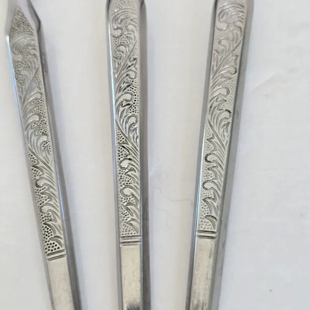 Stanley Roberts Winthrop Soup Spoons Set of 3 WM Dalton Japan Stainless Steel